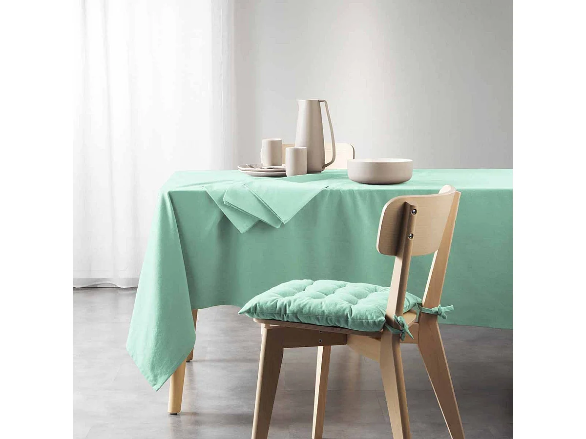 Nappe Rectangulaire "Mistral" 140x240cm Menthe