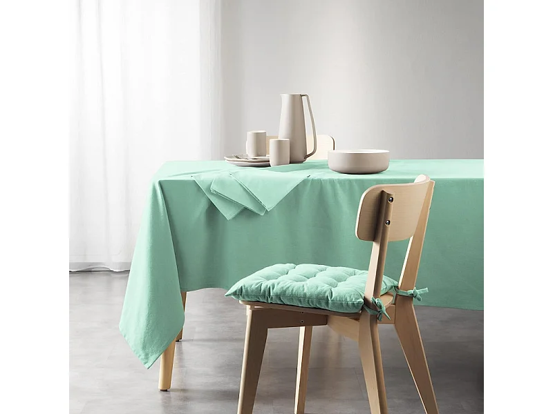 Nappe Rectangulaire "Mistral" 140x240cm Menthe