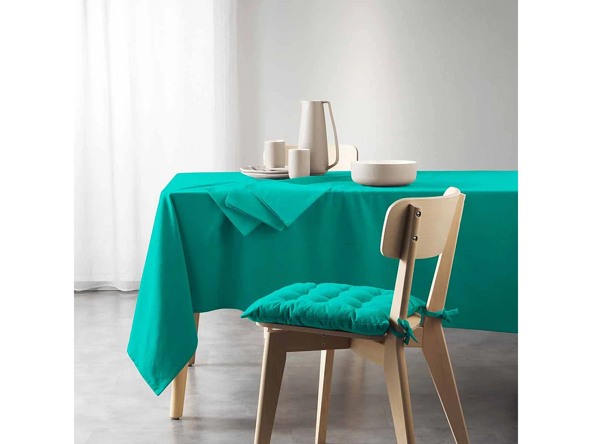 Nappe Rectangulaire "Mistral" 140x240cm Émeraude
