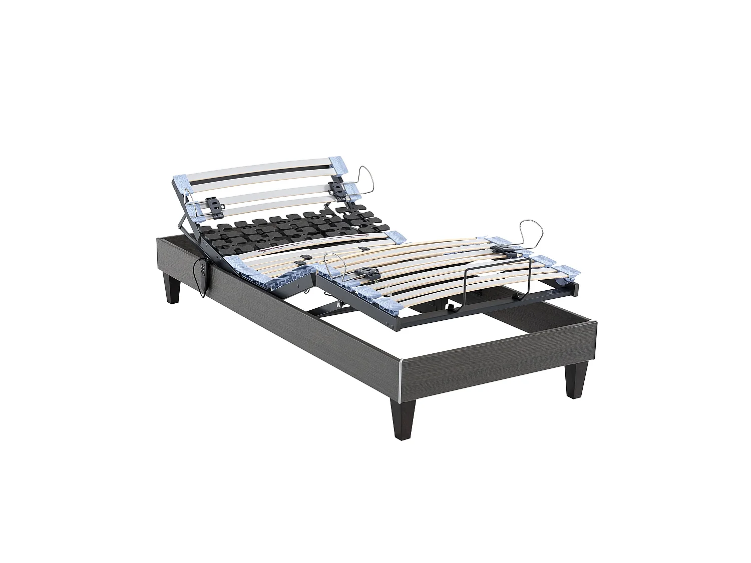 Sommier électrique Someo TPR 50 décor chêne foncé 70x190