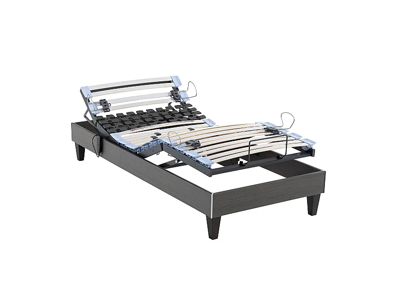 Sommier électrique Someo TPR 50 décor chêne foncé 70x190