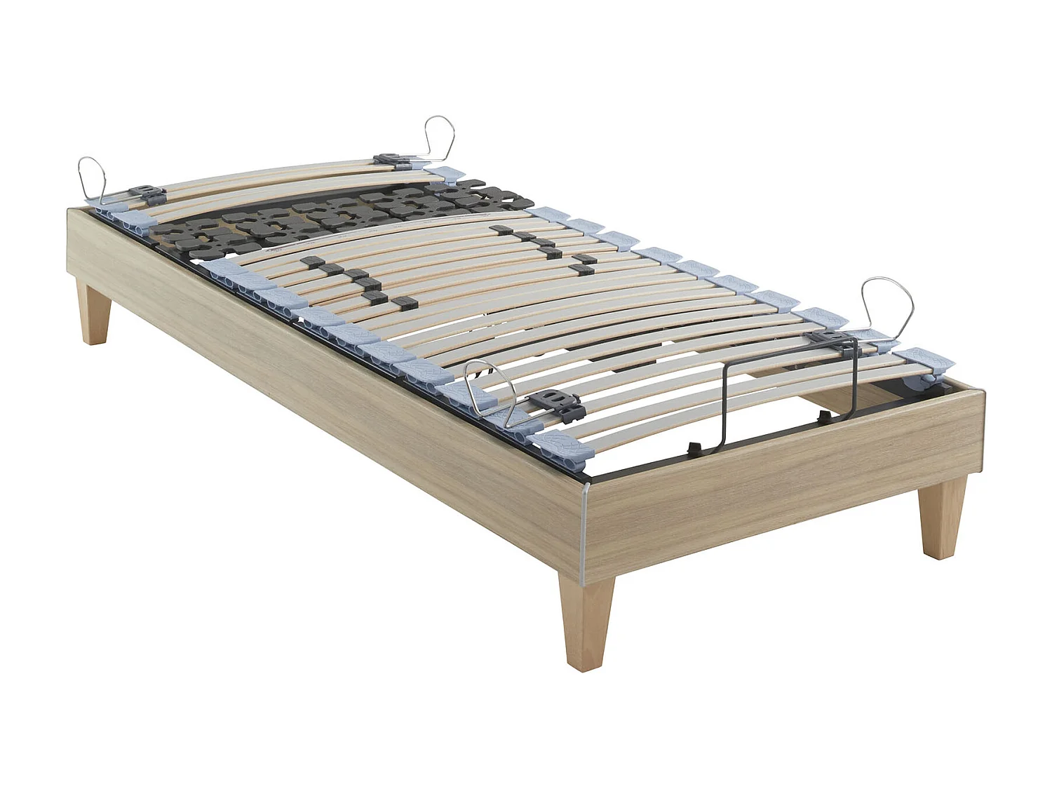 Sommier électrique Someo TPR 50 décor chêne clair 90x200