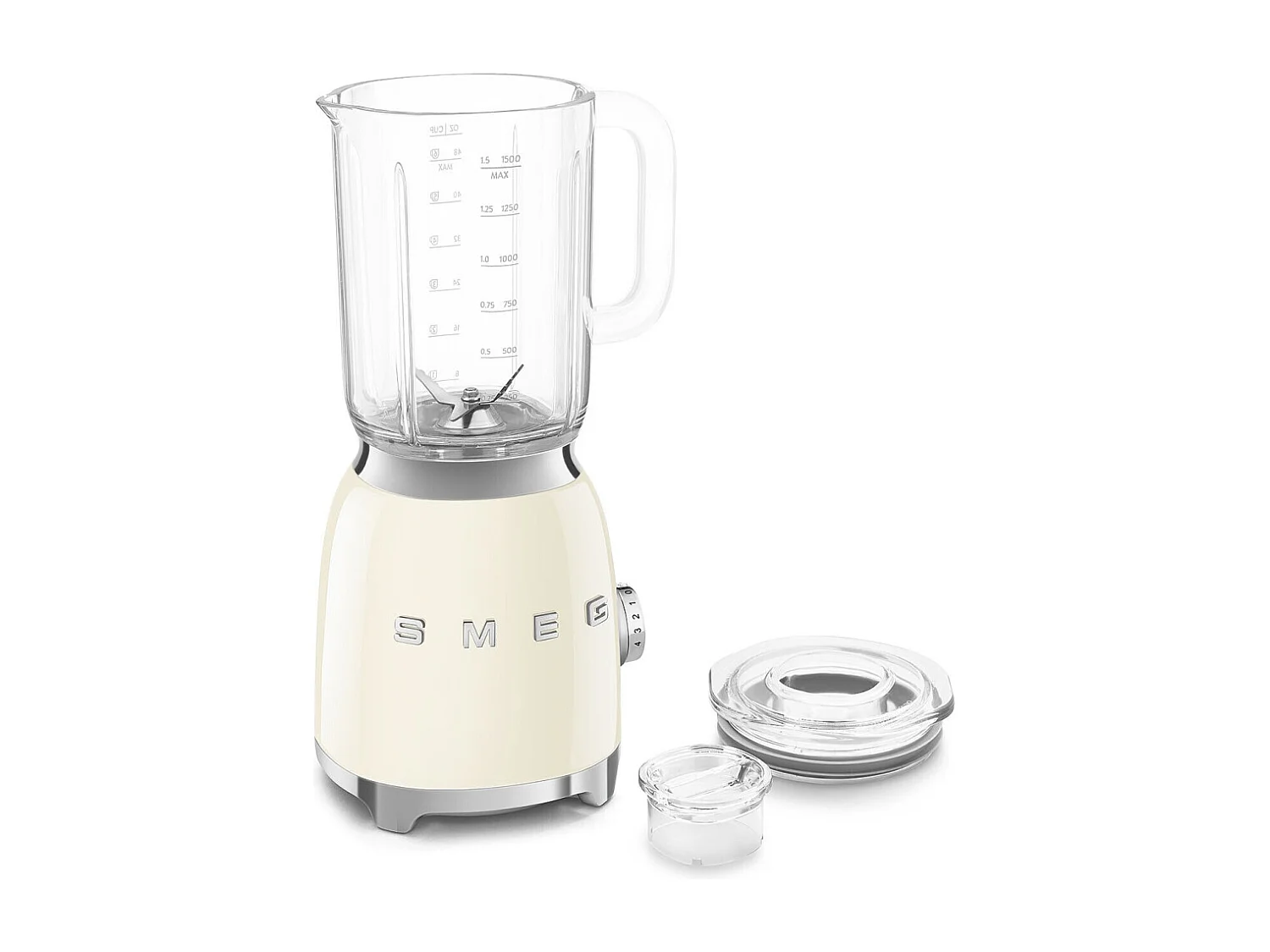 Smeg Frullatore da Tavolo 50s Style  Panna LUCIDO BLF03CREU