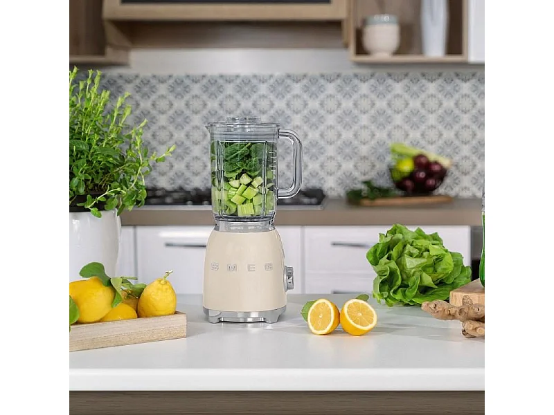 Smeg Frullatore da Tavolo 50s Style  Panna LUCIDO BLF03CREU