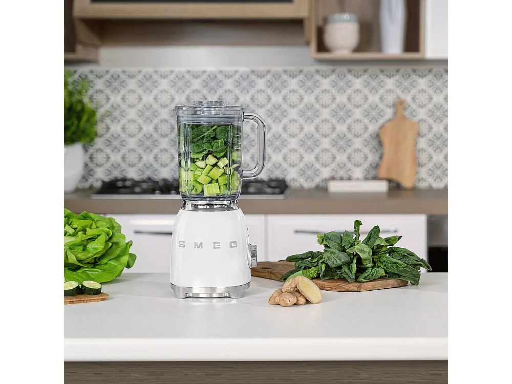 Smeg Frullatore da Tavolo 50s Style  Bianco LUCIDO BLF03WHEU