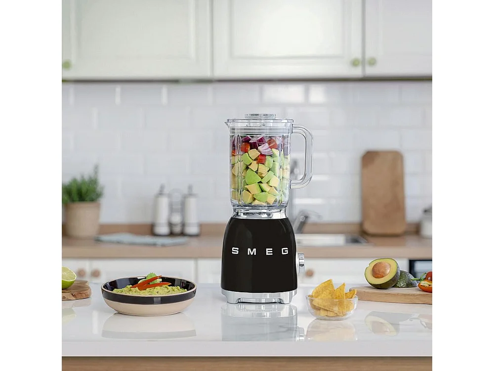Smeg Blender 1.5l 800w noir - BLF03BLEU