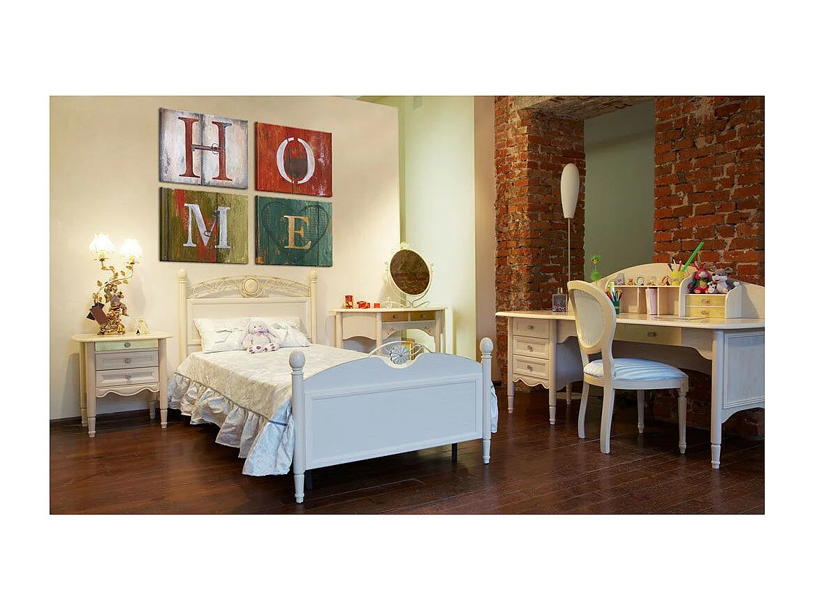 Tableau Imprimé "Welcome Home" 80 x 80 cm