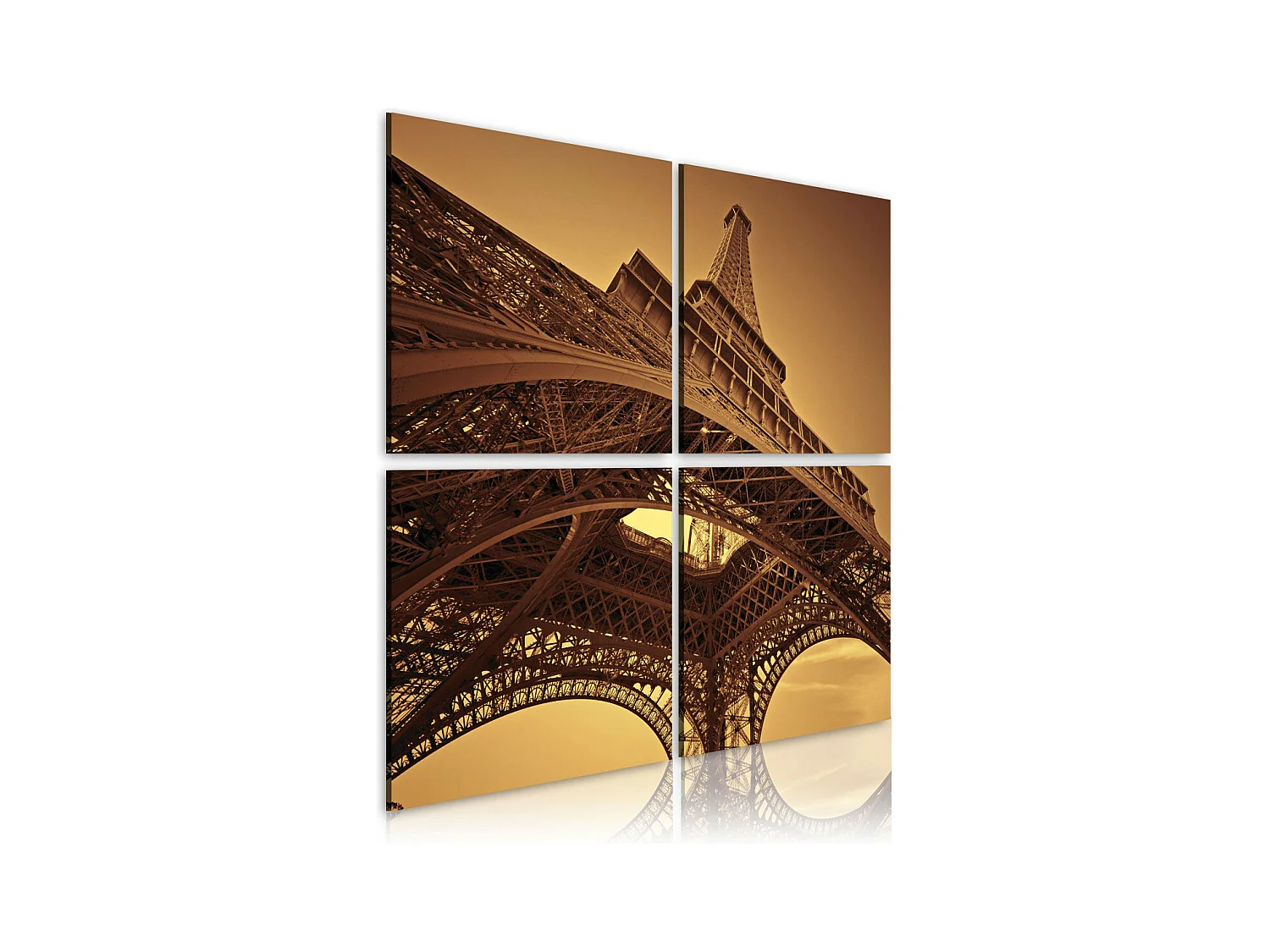 Tableau Imprimé "Tour Eiffel Paris" 80 x 80 cm