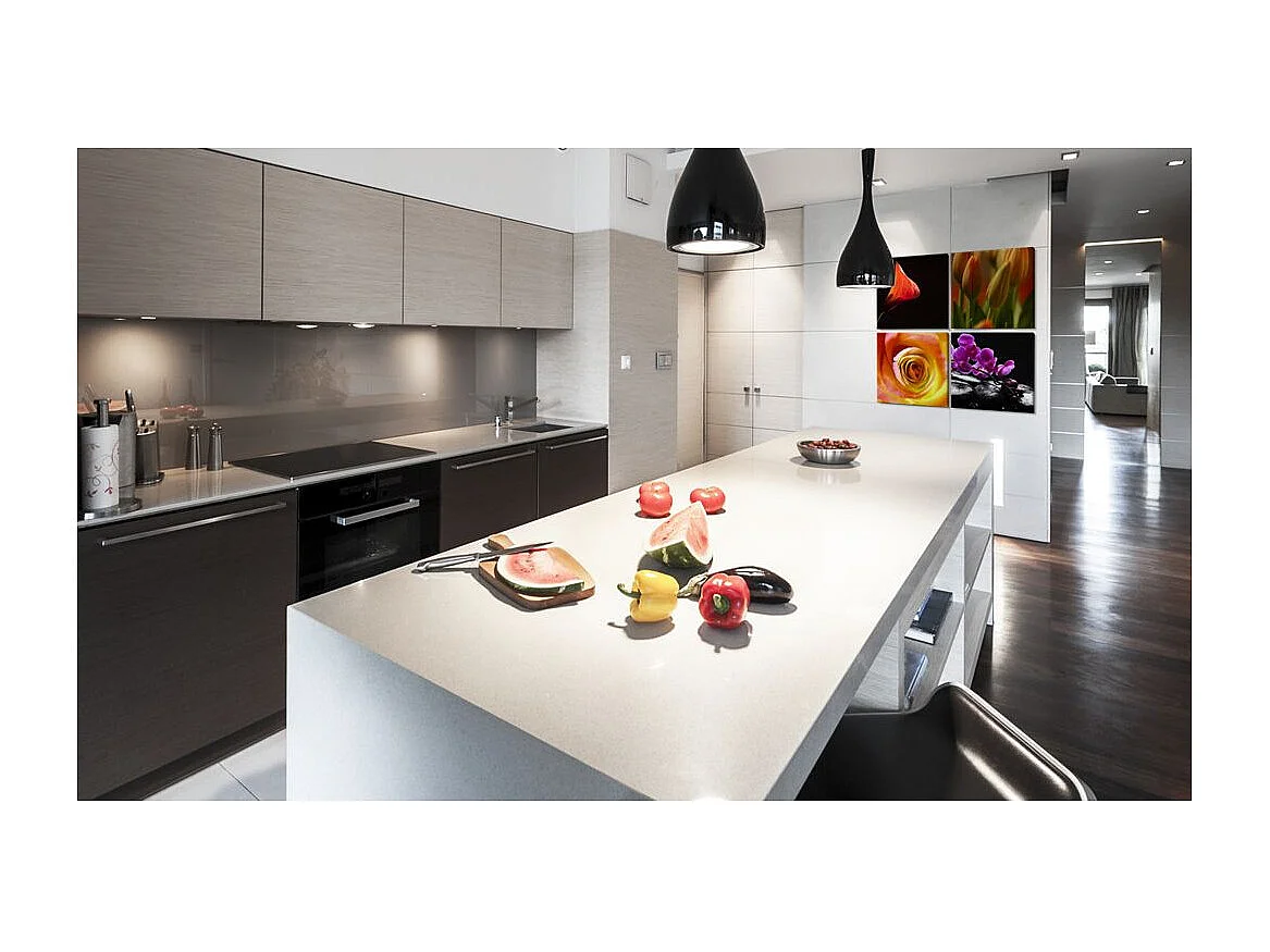 Tableau Imprimé "L'essence de la Beauté" 40 x 40 cm