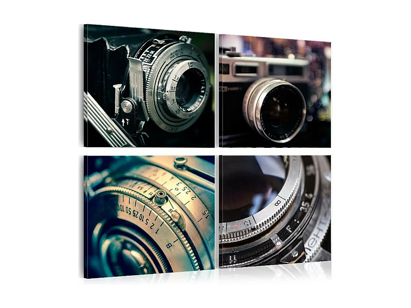 Tableau Imprimé "Enchanter le Temps" 40 x 40 cm