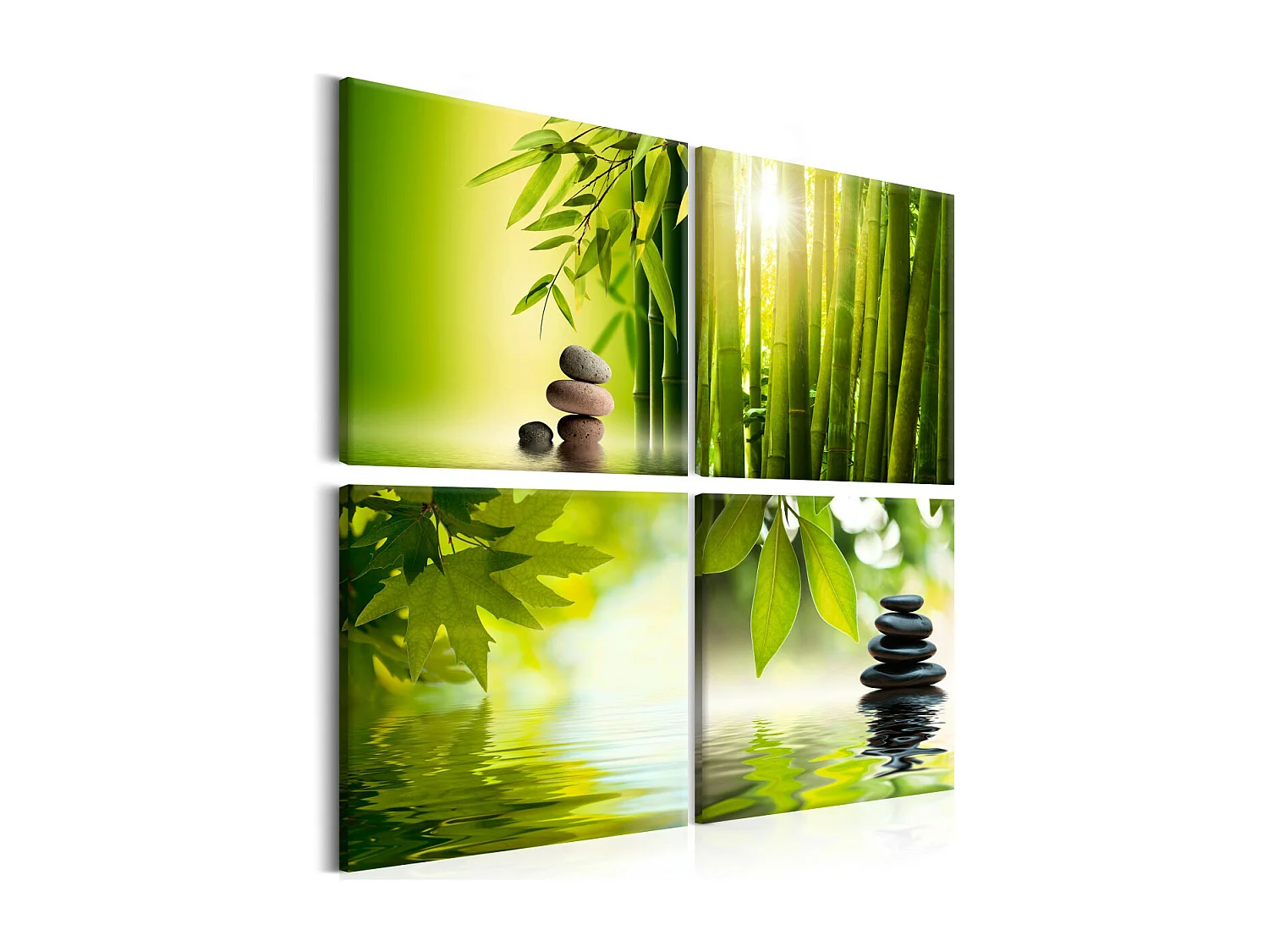 Tableau Imprimé "Calme" 40 x 40 cm