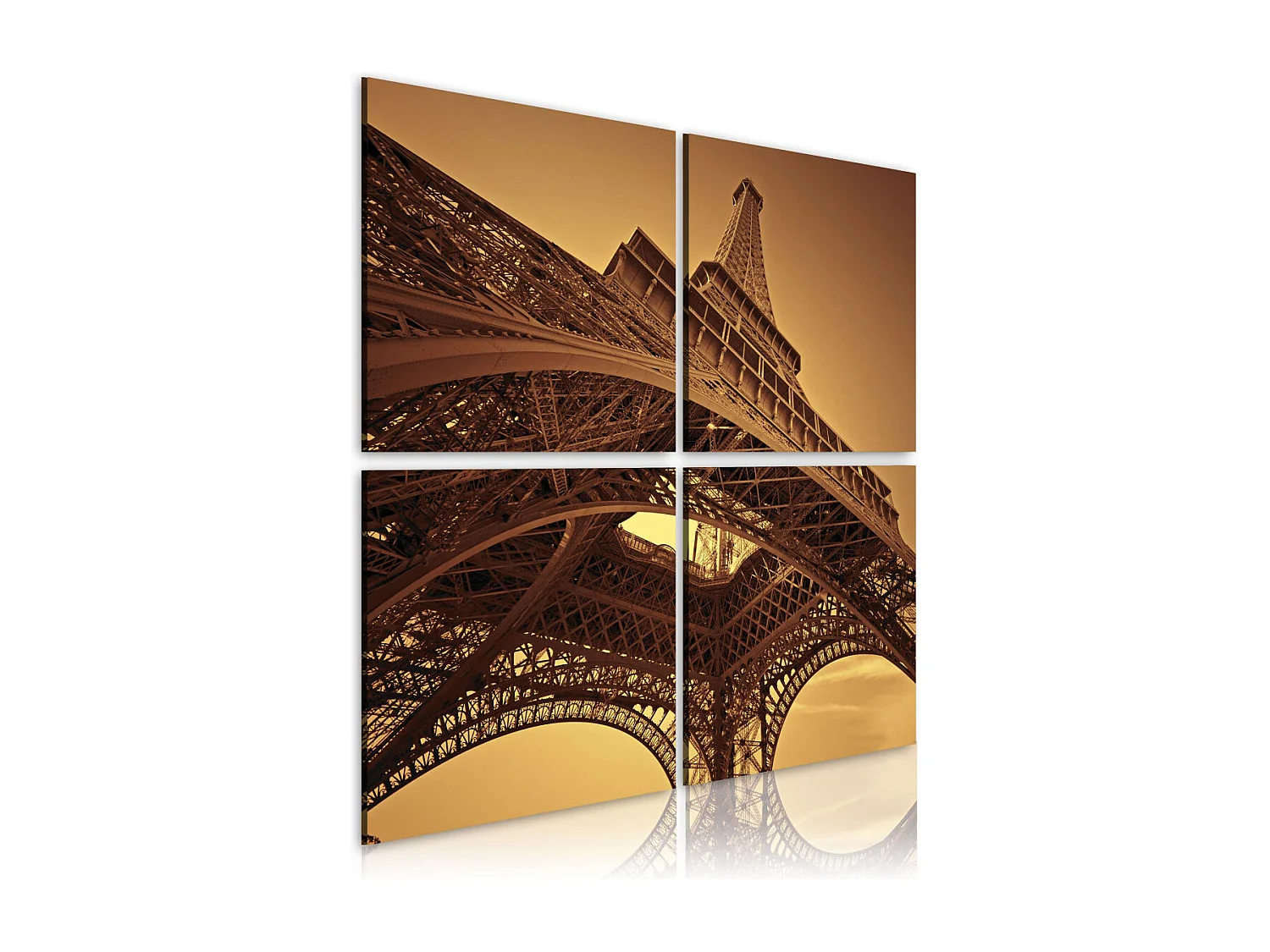 Tableau Imprimé "Tour Eiffel Paris" 40 x 40 cm