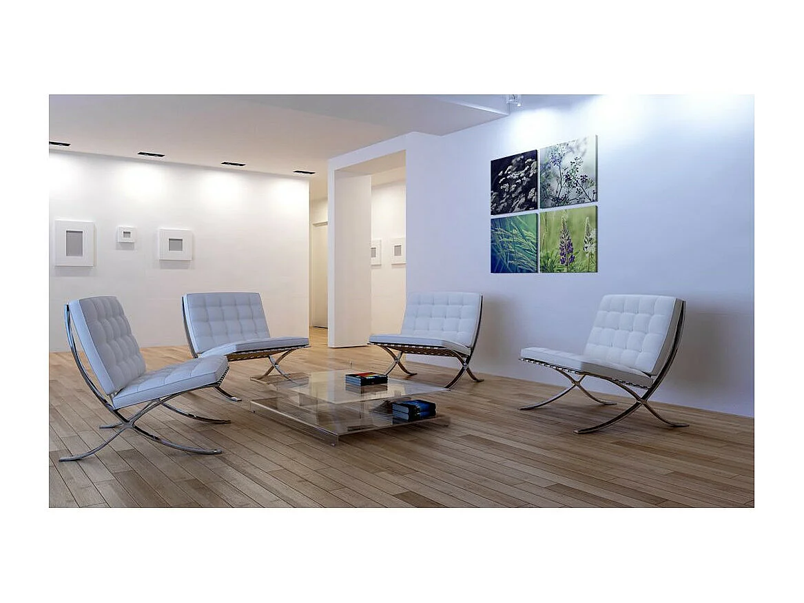 Tableau Imprimé "Champ Magique" 80 x 80 cm