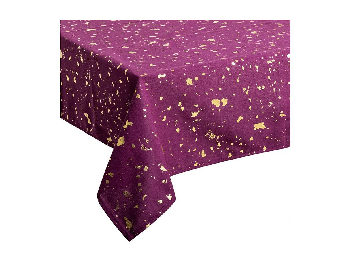 Nappe Imprimée "Galerie des Merveilles" 140x240cm Rose