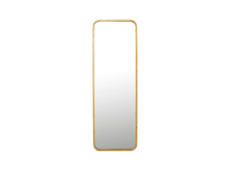 Miroir Mural en Métal Design "Mona" 120cm Or