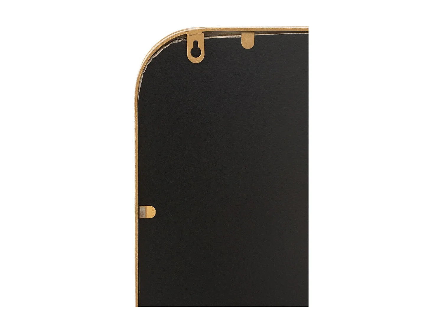 Miroir Mural en Métal Design "Mona" 119cm Or