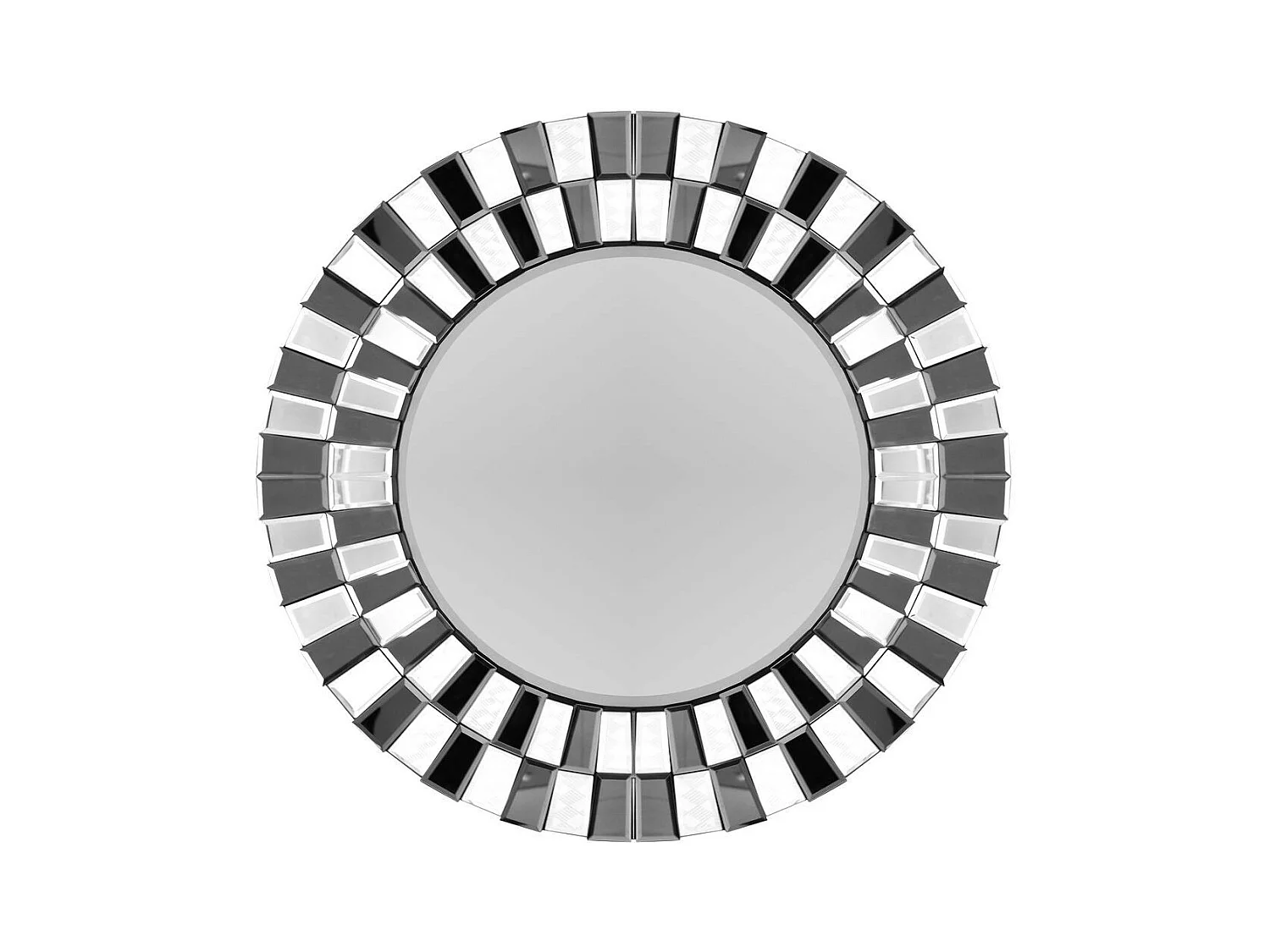 Miroir Mural Design "Horus" 80cm Argent