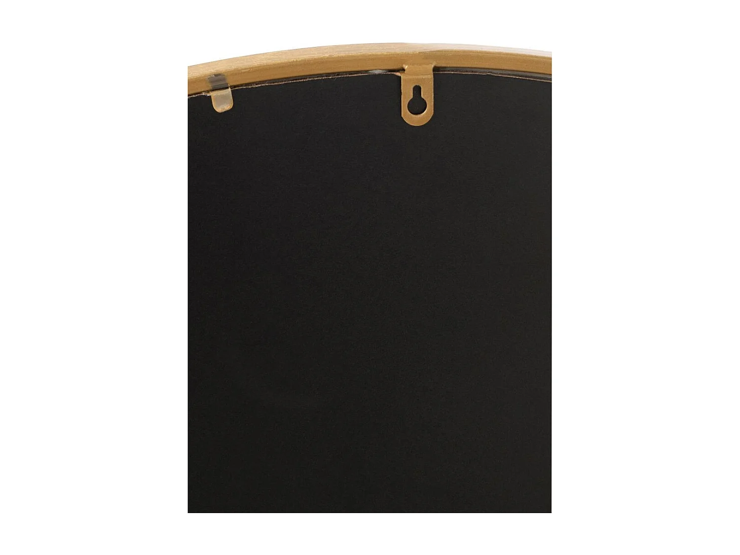 Miroir Mural en Métal Design "Mona" 50cm Or