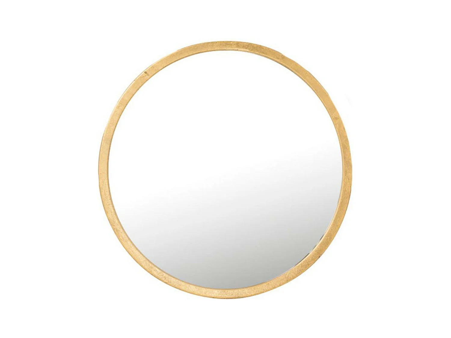 Miroir Mural en Métal Design "Mona" 80cm Or