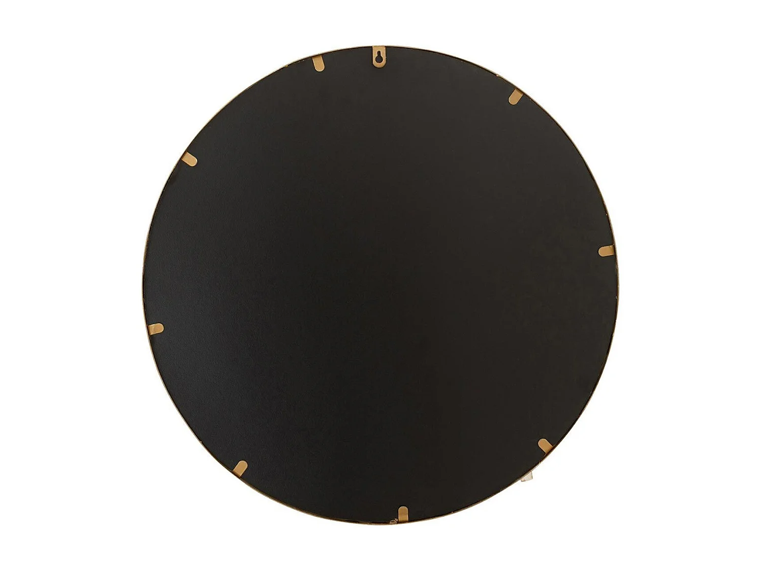 Miroir Mural en Métal Design "Aurora" 60cm Or