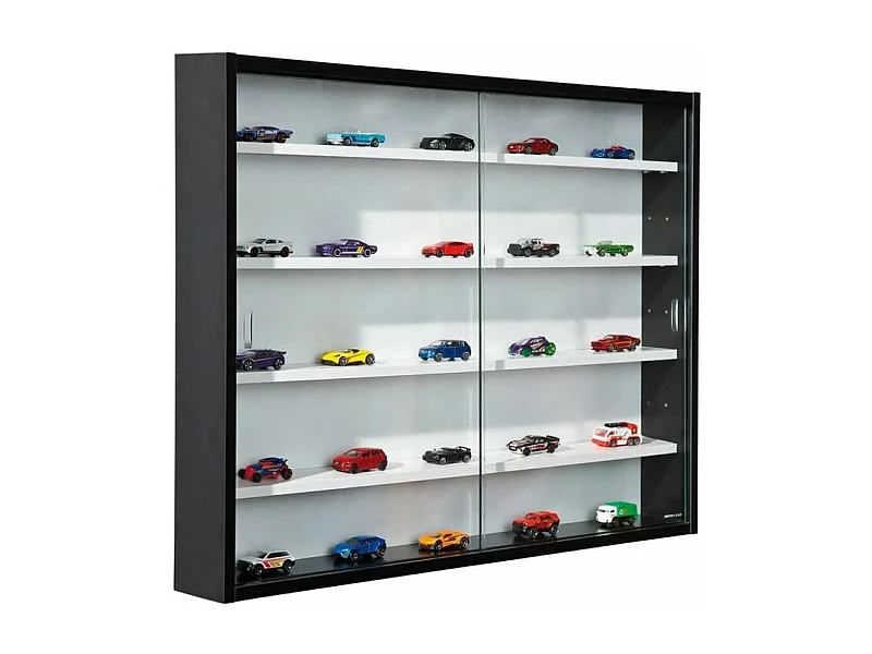 Vitrine Murale Miniatures "Collection" 80cm Noir