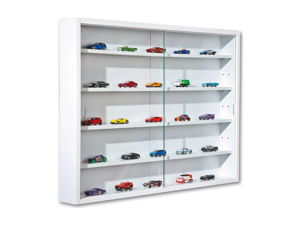 Vitrine Murale Miniatures "Collection" 80cm Blanc
