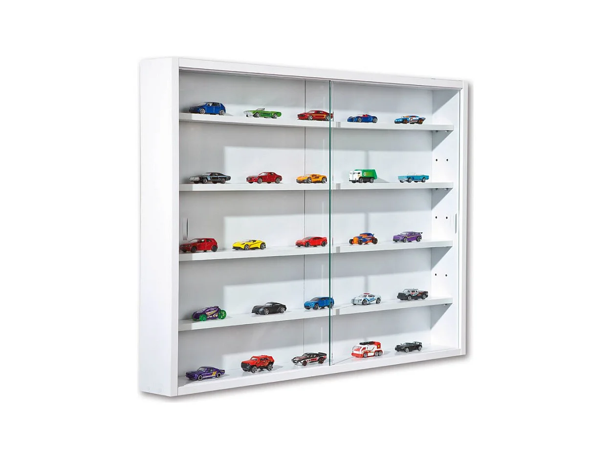 Vitrine Murale Miniatures "Collection" 80cm Blanc