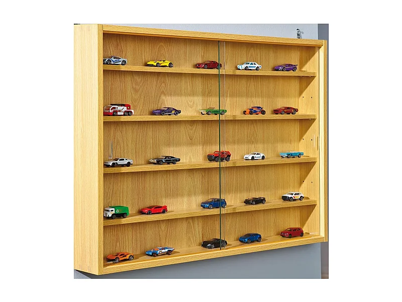 Vitrine Murale Miniatures "Collection" 80cm Naturel