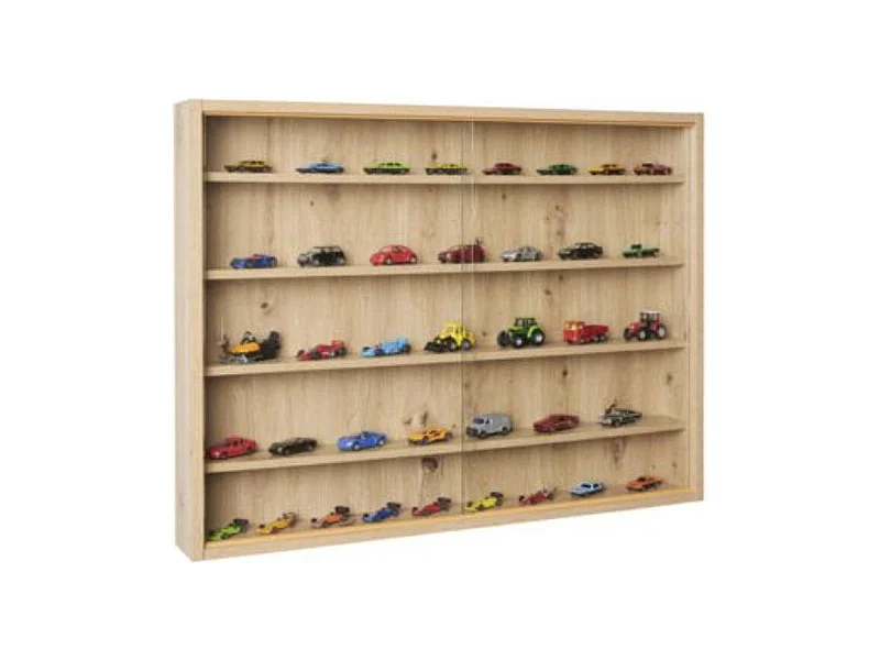 Artisario Vitrinenschrank wandhängend eiche Artisan Dekor.