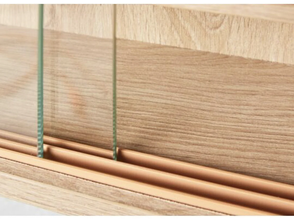 Artisario Vitrinenschrank wandhängend eiche Artisan Dekor.