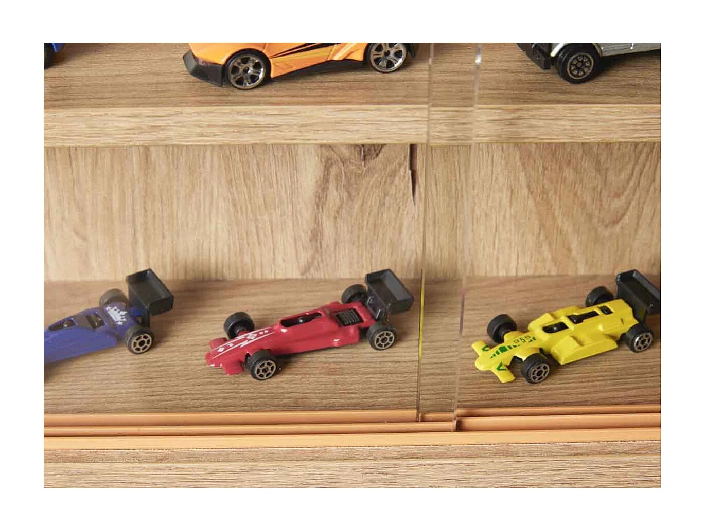 Vitrine Murale Miniatures "Collection" 80cm Chêne Artisan