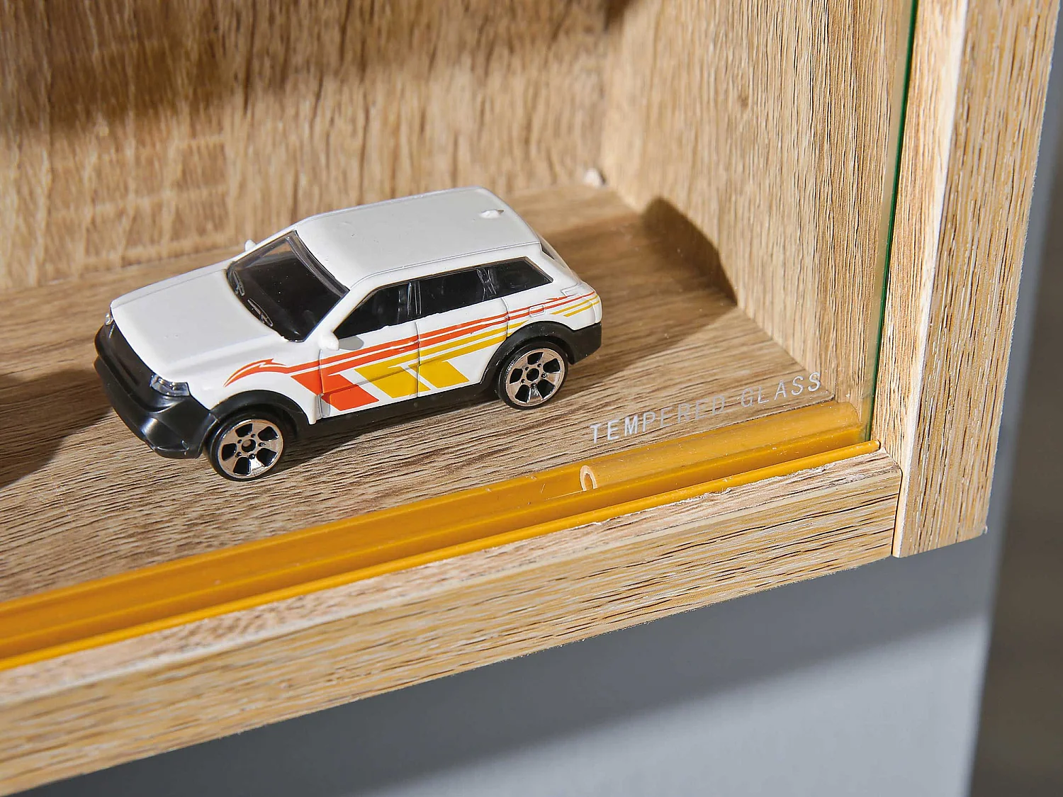 Vitrine Murale Miniatures "Collection" 80cm Chêne