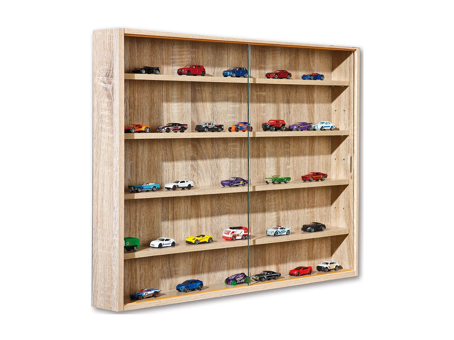 Vitrine Murale Miniatures "Collection" 80cm Chêne