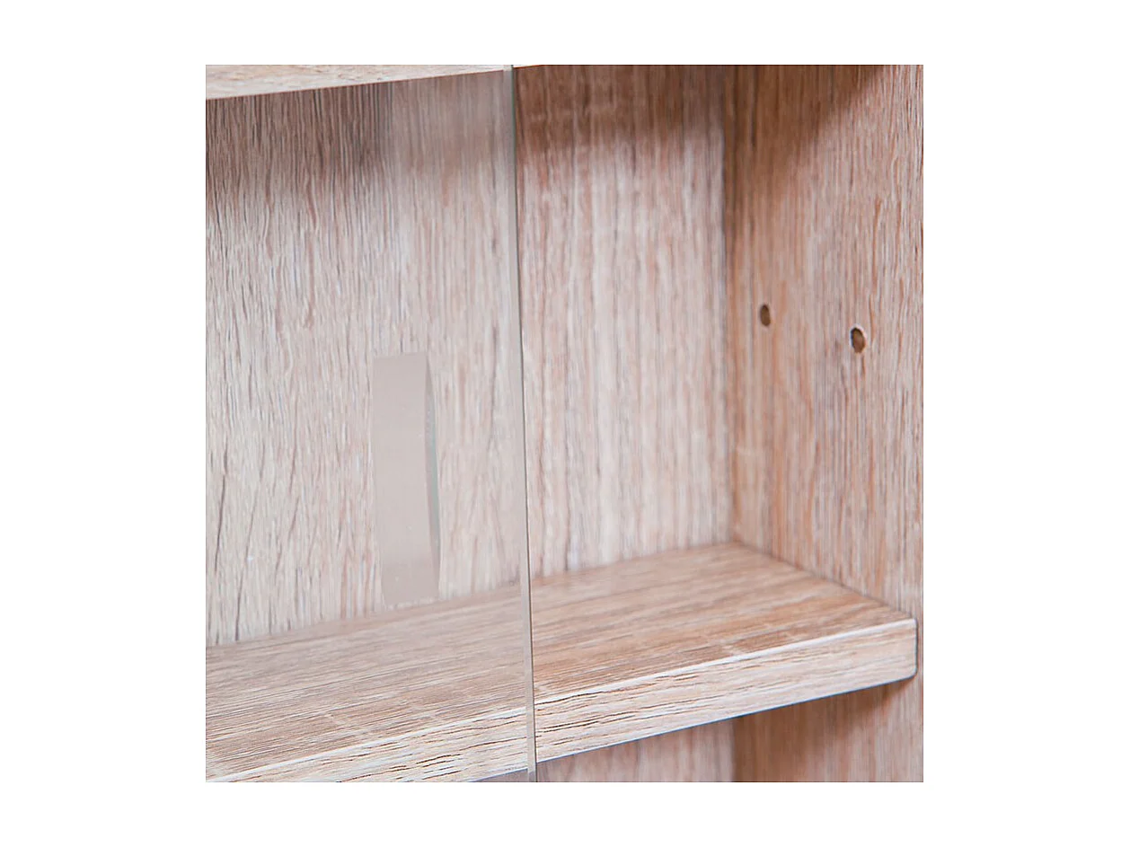 Vitrine Murale Miniatures "Collection" 80cm Chêne