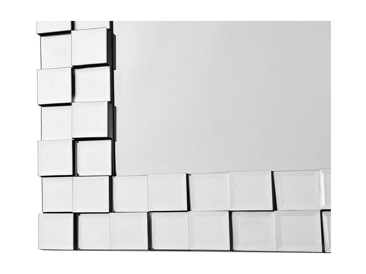 Miroir Mural Design "Dionysus" 85cm Argent