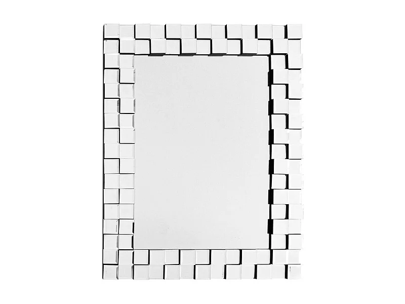 Miroir Mural Design "Dionysus" 85cm Argent