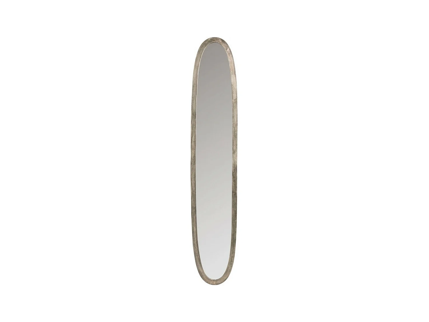 Miroir Déco Ovale "Antique" 179cm Gris
