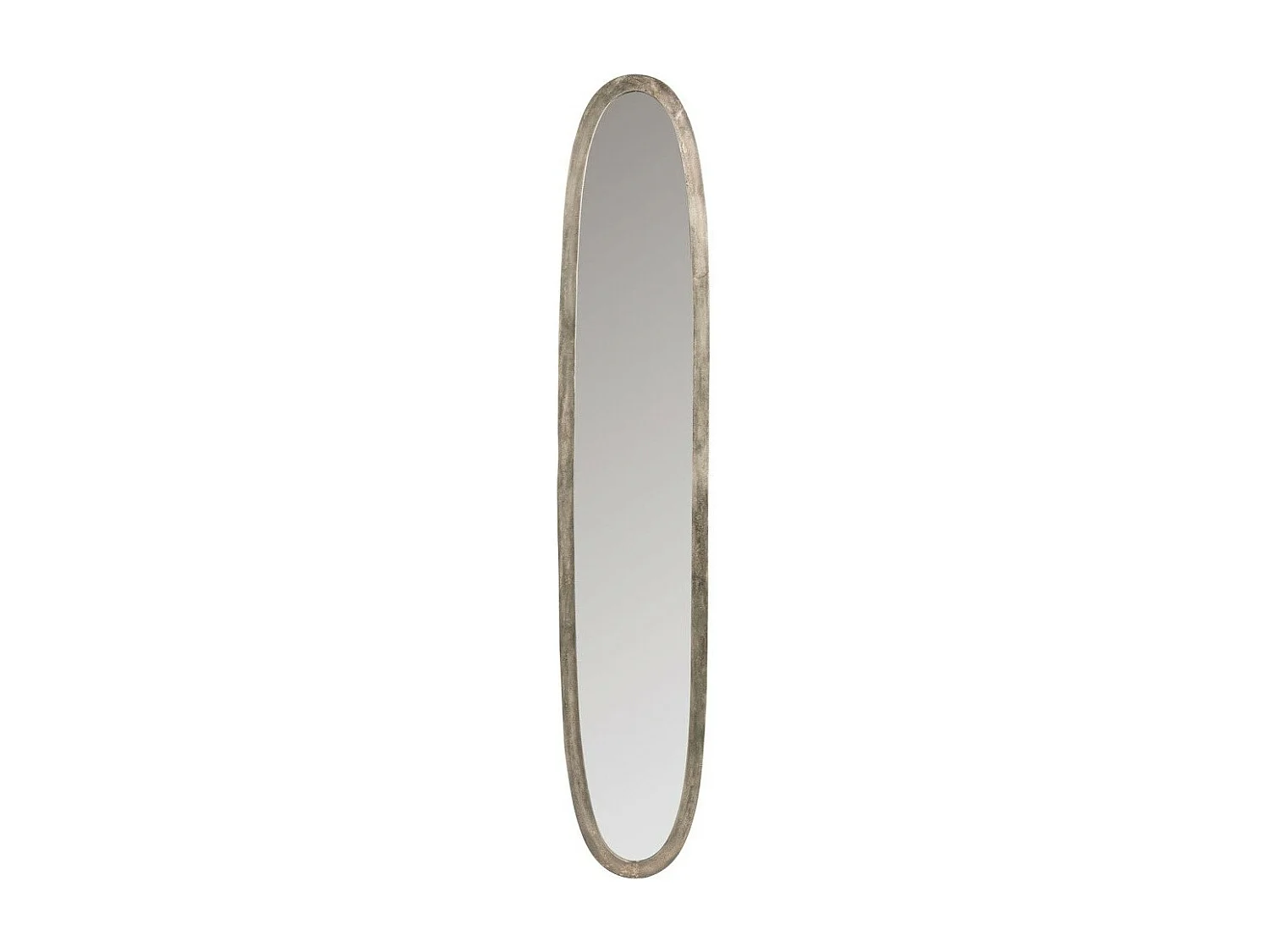 Miroir Déco Ovale "Antique" 179cm Gris