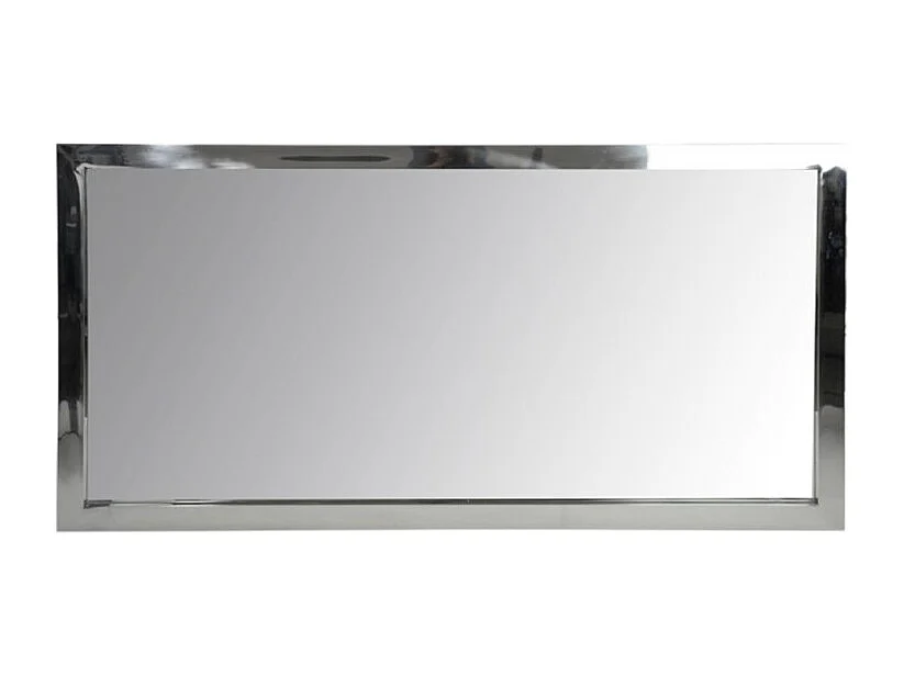 Miroir Mural Rectangulaire "Steel" 180cm Argent