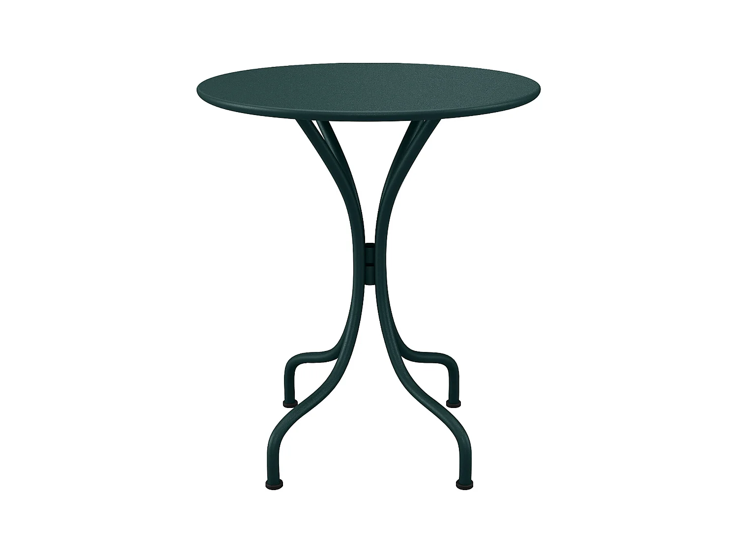 Rund hagebordet D.60 cm i metall - Grangrønn - MIRMANDE fra MYLIA