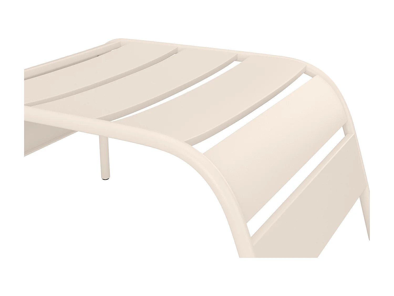 Repose pied en métal - Beige - MIRMANDE de MYLIA