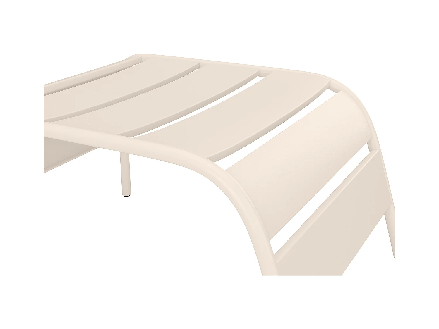 Poggiapiedi in Metallo Beige - MIRMANDE di MYLIA