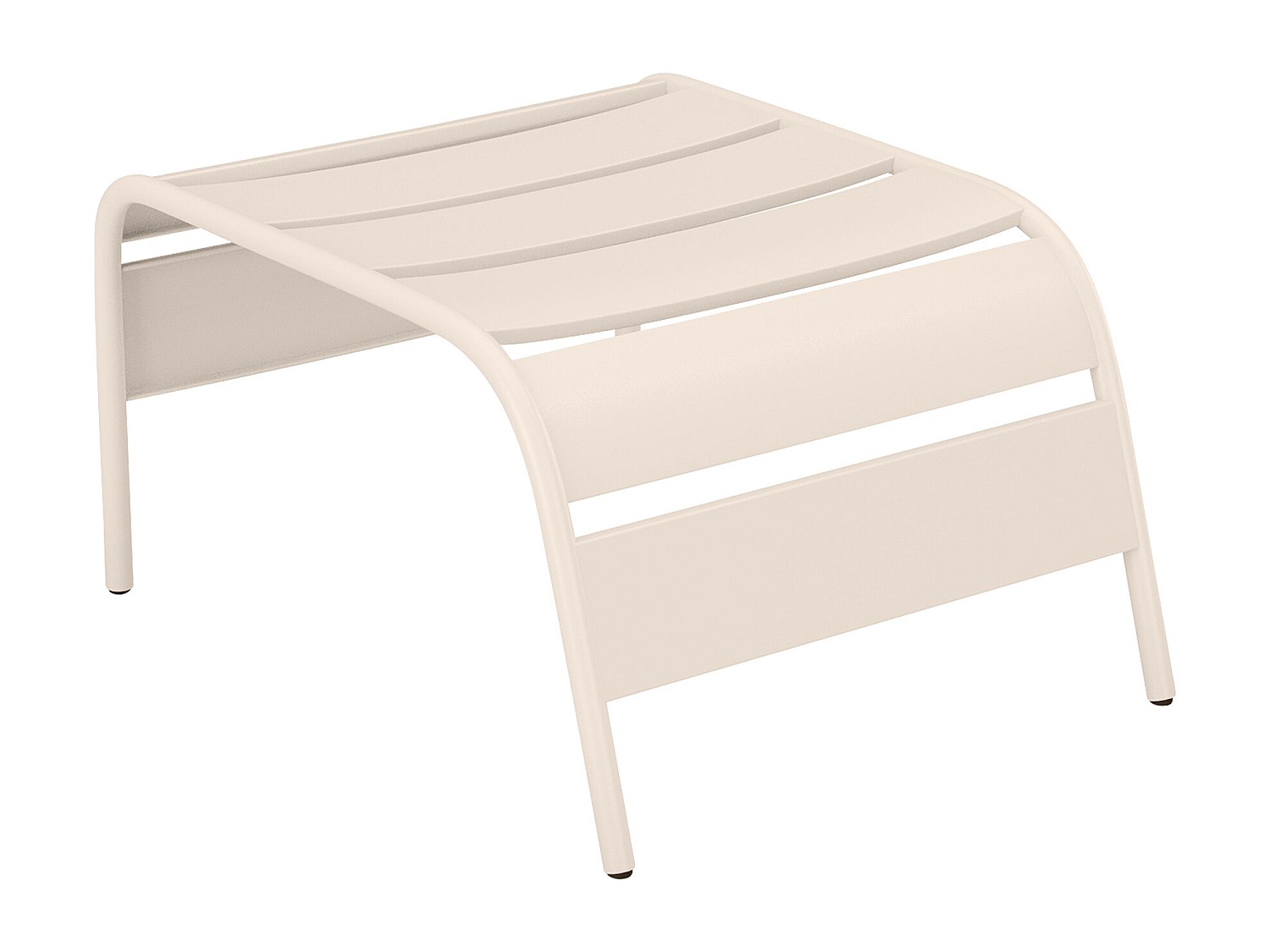 Vente-unique Fußbank - Metall - Beige - Mirmande Von Mylia