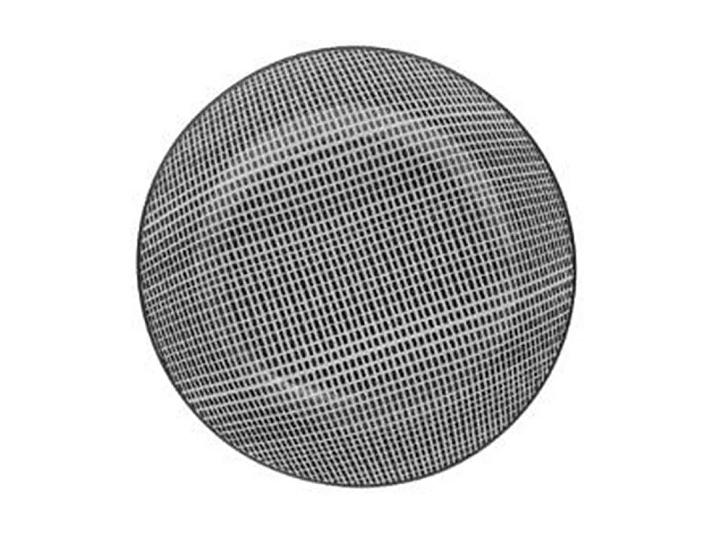 Lot de 6 Assiettes Creuses "Bohemia Square" 20cm Noir