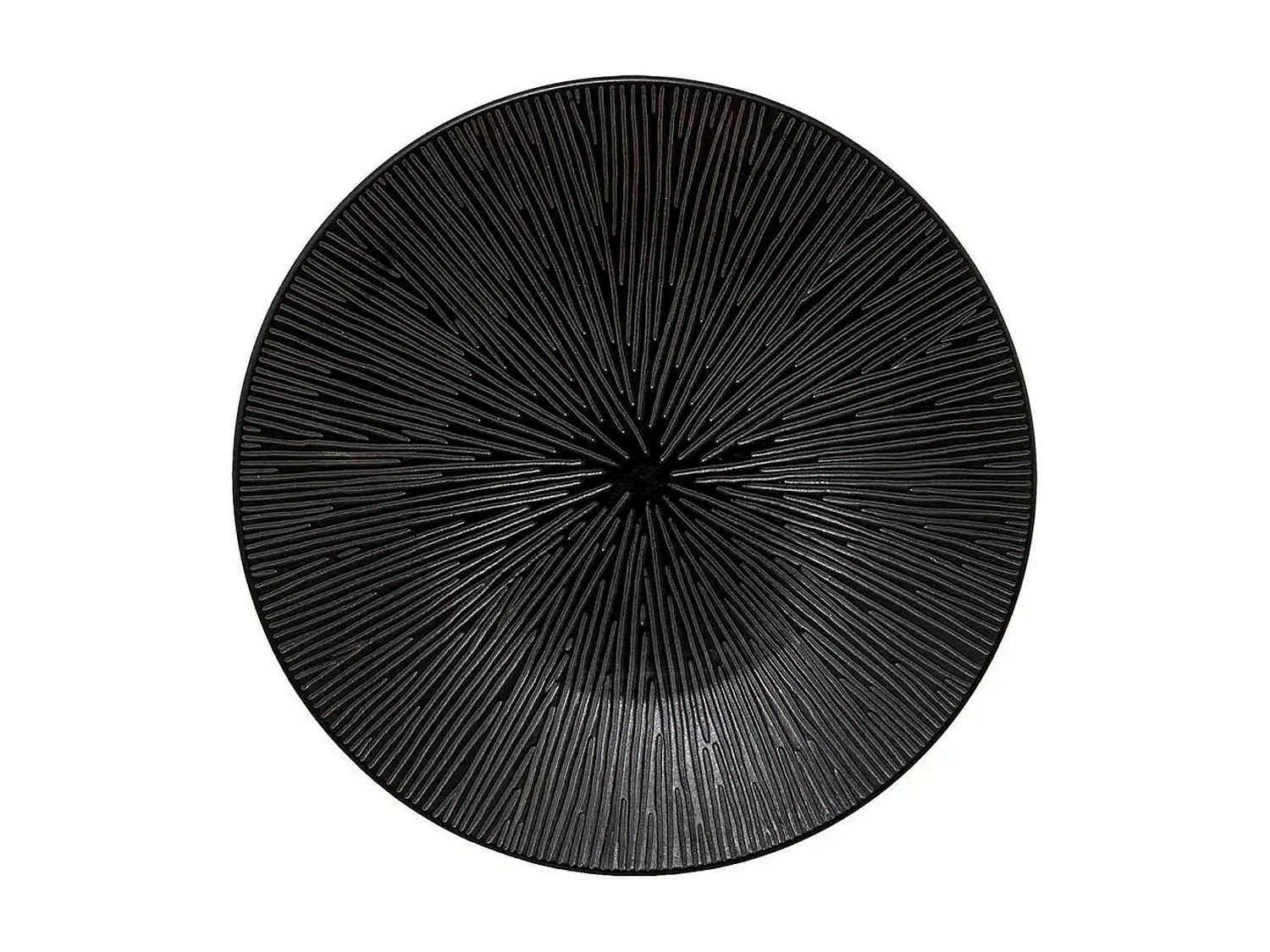 Lot de 6 Assiettes à Dessert "Atelier" 20cm Noir