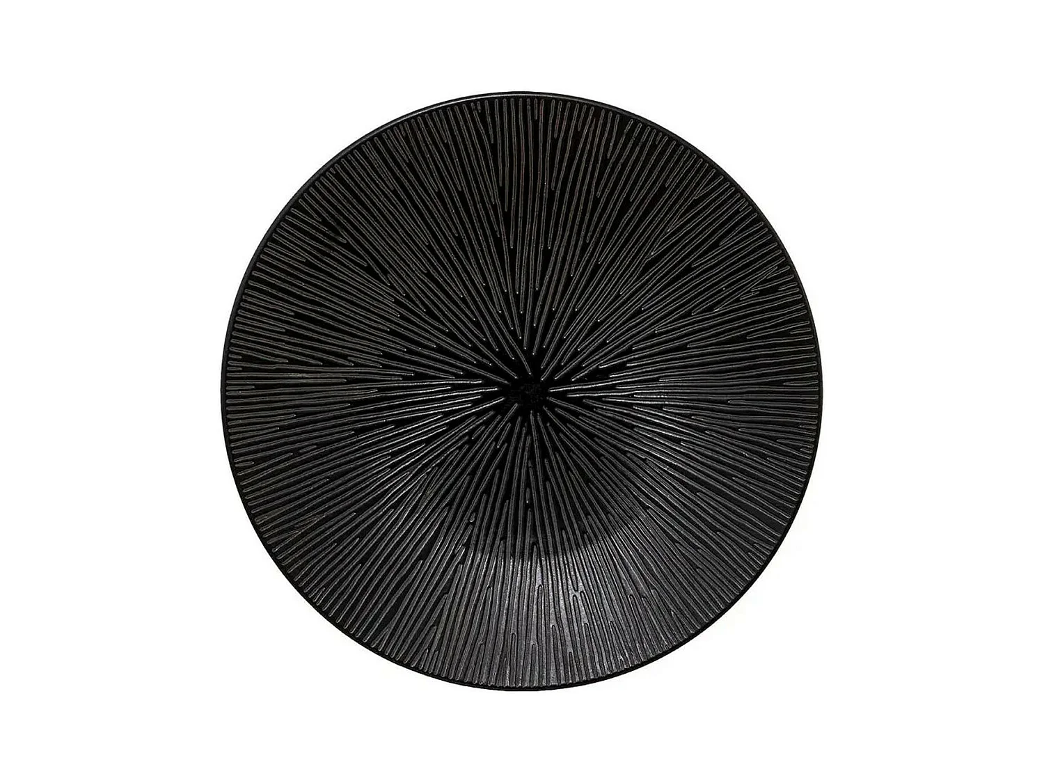 Lot de 6 Assiettes à Dessert "Atelier" 20cm Noir