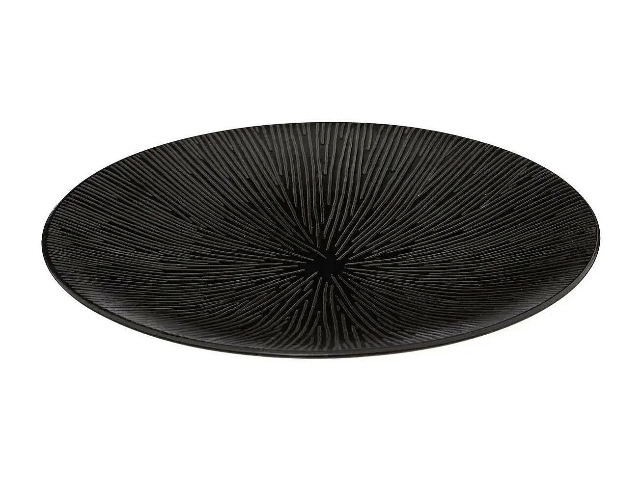 Lot de 6 Assiettes à Dessert "Atelier" 20cm Noir