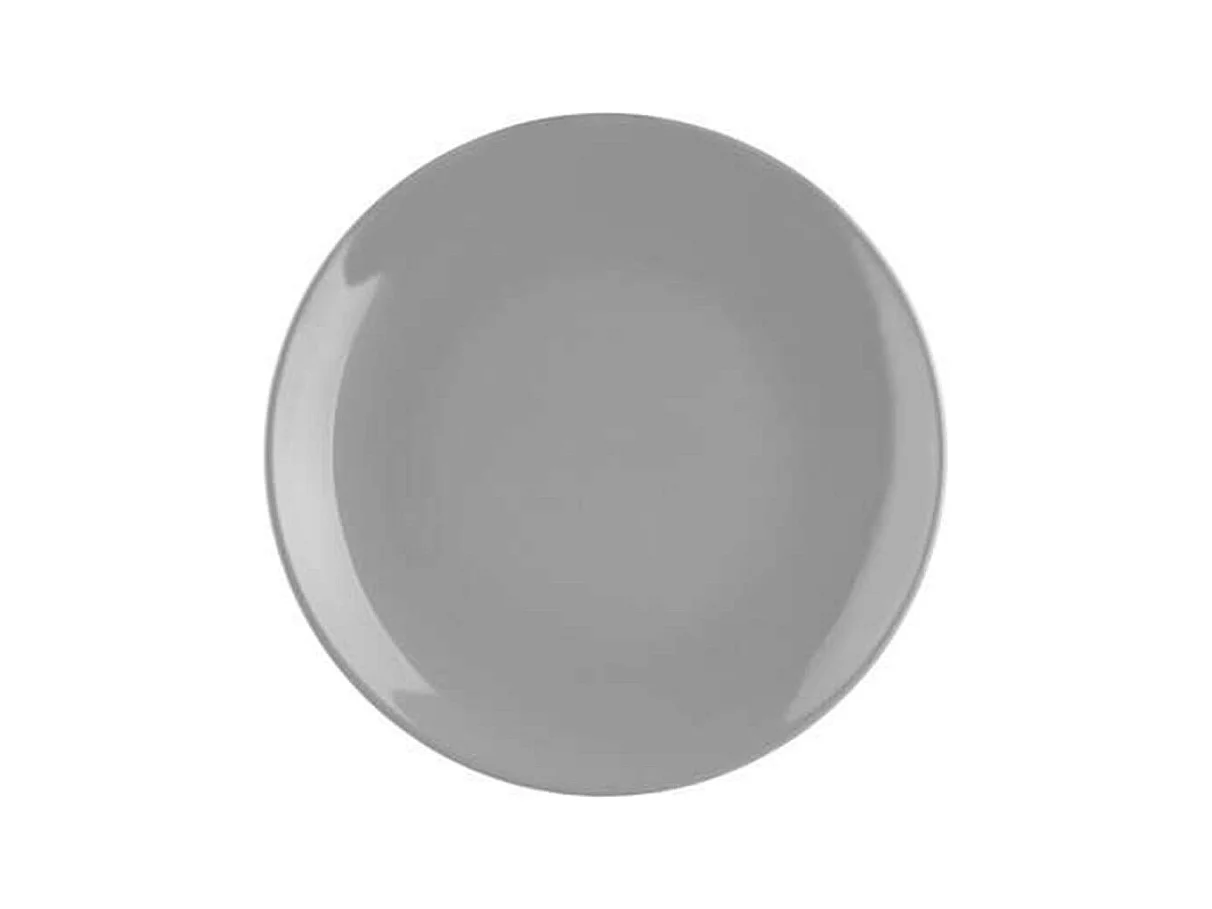 Lot de 6 Assiettes à Dessert "Colorama" 20cm Gris