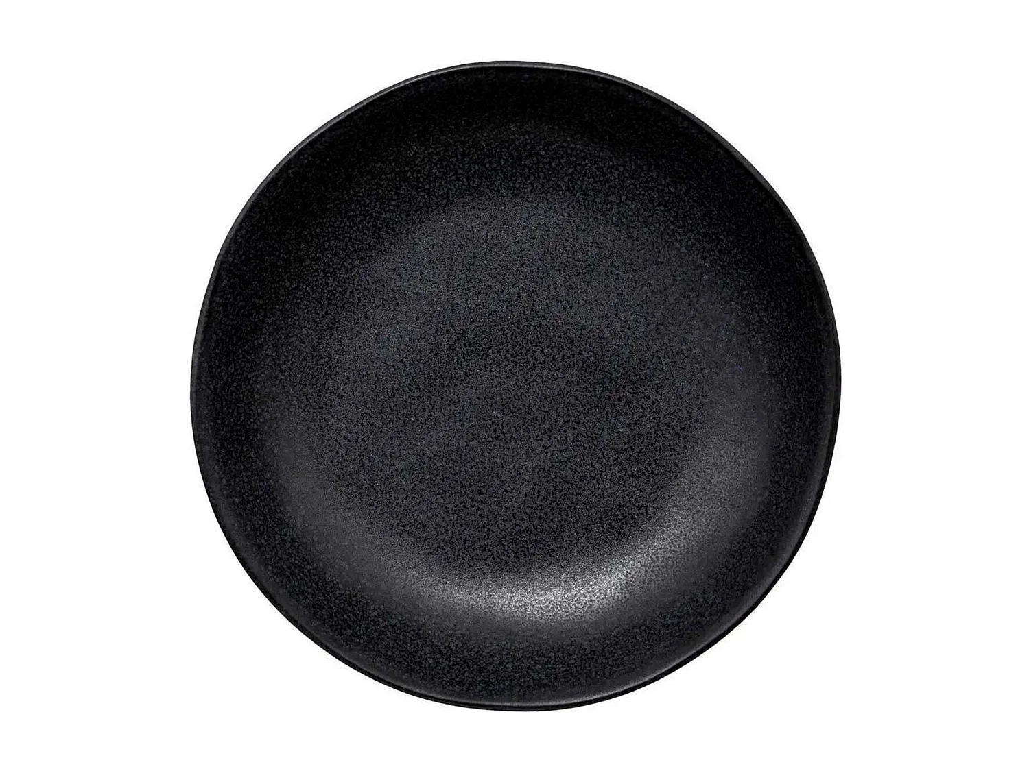 Lot de 6 Assiettes Creuses "Ysée" 20cm Noir