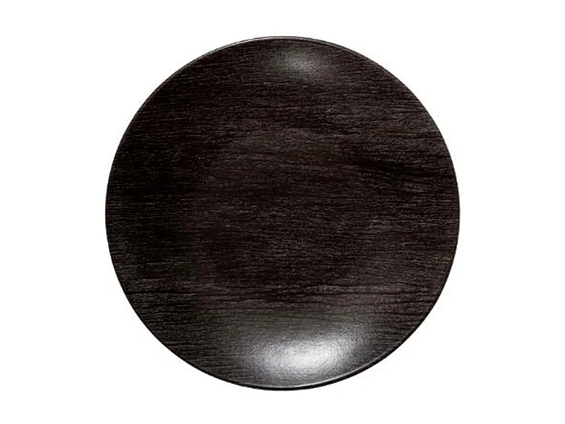 Lot de 6 Assiettes à Dessert "Vie Sauvage" 20cm Noir